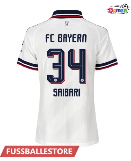 Günstige Bayern Munich Ismael Saibari #34 Auswärtstrikot Damen 2026-27 Kurzarm